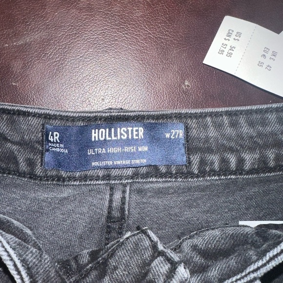 🎉Host pick🎉 Hollister mom jeans - Picture 5 of 8